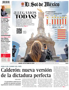 Cover of El Sol de Mexico