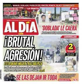 Cover of Periodico Al Dia (Leon)