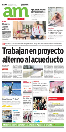 Cover of Periodico AM (Leon)