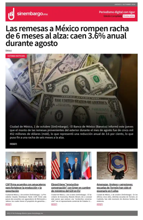 Cover of Sin Embargo destacadas