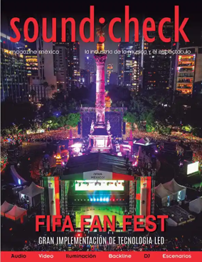 Cover of sound:check magazine mexico