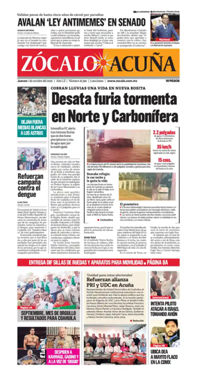 Cover of Zocalo Acuna