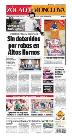 Cover of Zocalo Monclova