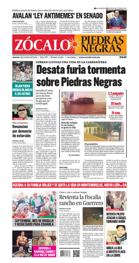 Cover of Zocalo Piedras Negras