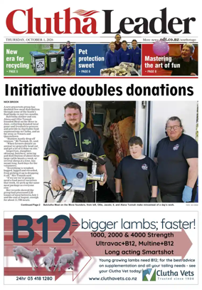 Cover of Clutha Leader