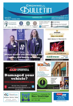 Cover of Cromwell Bulletin