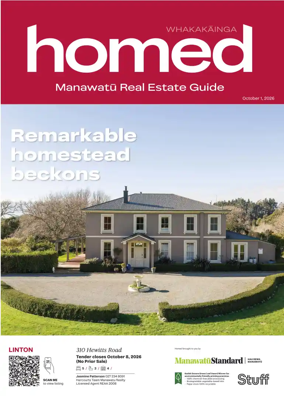 Cover of Homed Manawatu Standard