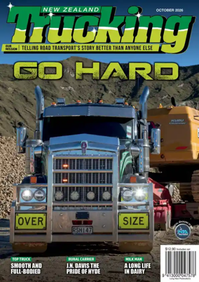 Cover of NZ Trucking Magazine