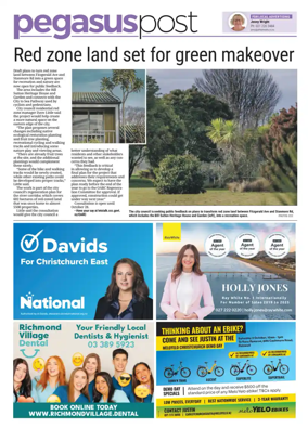 Cover of Pegasus Post (Christchurch)