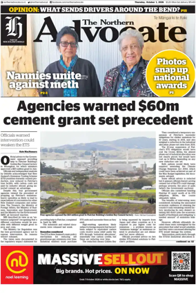 Cover of The Northern Advocate