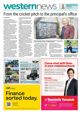 Cover of Western News (Christchurch)