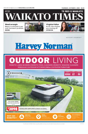 Cover of Waikato Times