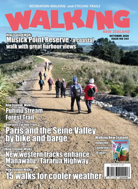 Cover of Walking New Zealand