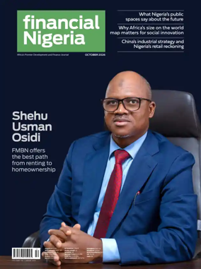 Cover of Financial Nigeria Magazine