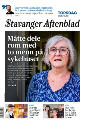 Cover of Stavanger Aftenblad