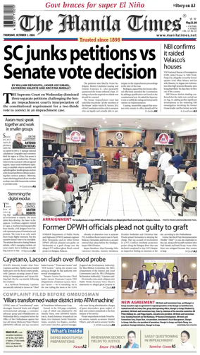 Cover of The Manila Times