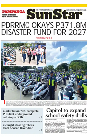 Cover of Sun.Star Pampanga