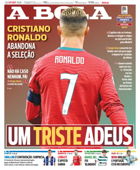 Cover of A BOLA (Portuguese)