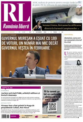 Cover of Romania Libera