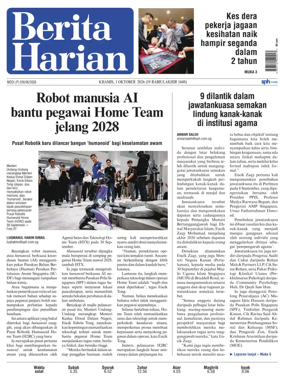 Cover of Berita Harian