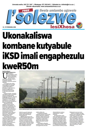 Cover of Isolezwe lesiXhosa