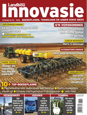 Cover of Landbou Weekblad Innovasie