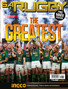 Cover of SA Rugby Mag