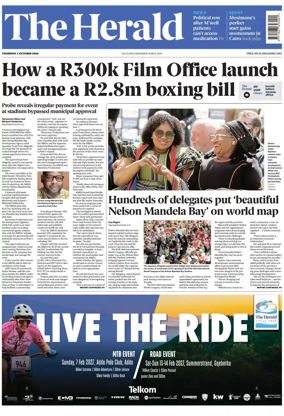Cover of The Herald (South Africa)