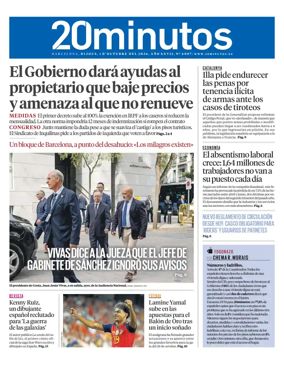 Cover of 20 Minutos Barcelona
