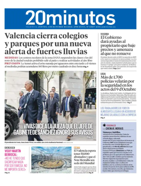 Cover of 20 Minutos Valencia
