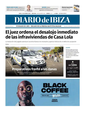 Cover of Diario de Ibiza