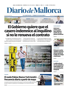 Cover of Diario de Mallorca