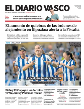 Cover of Diario Vasco (Alto Deba)