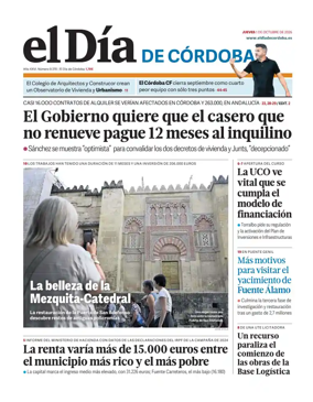 Cover of El Dia de Cordoba