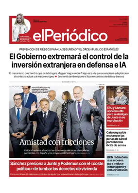 Cover of El Periodico - Castellano