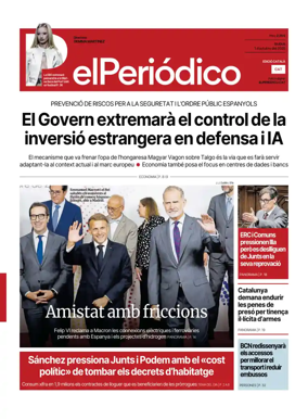 Cover of El Periodico - Catala