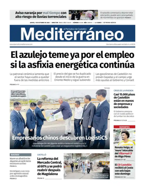 Cover of El Periodico Mediterraneo