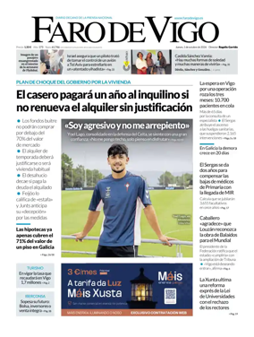 Cover of Faro de Vigo