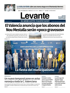 Cover of Levante EMV (Morvedre)