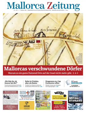 Cover of Mallorca Zeitung