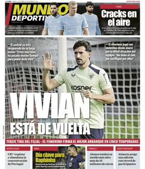 Cover of Mundo Deportivo (Bizkaia-Araba)