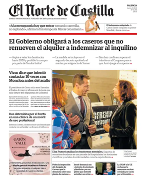 Cover of Norte de Castilla (Palencia)