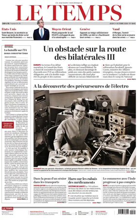 Cover of Le Temps