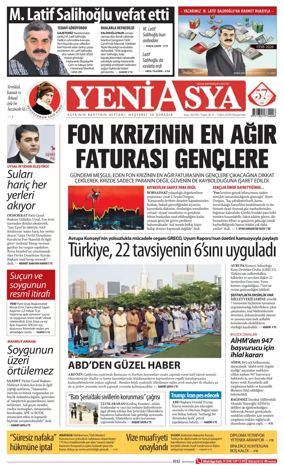Cover of Yeni Asya