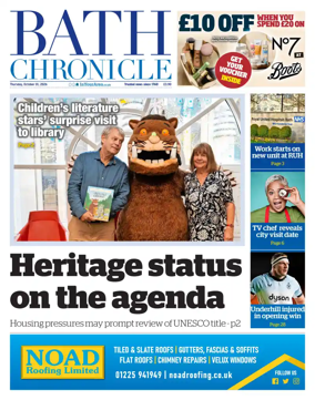 Cover of Bath Chronicle