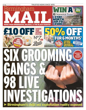 Cover of Birmingham Mail