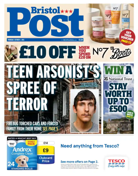 Cover of Bristol Post