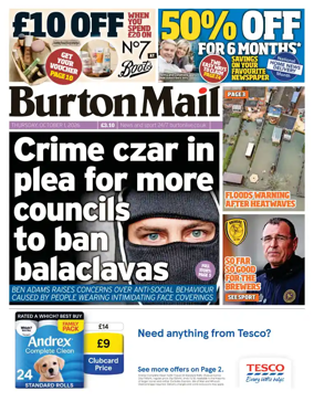 Cover of Burton Mail