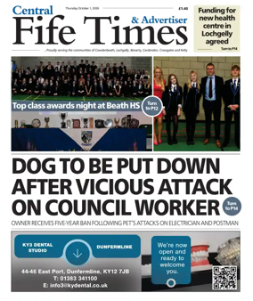 Cover of Central Fife Times