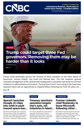 Cover of CNBC